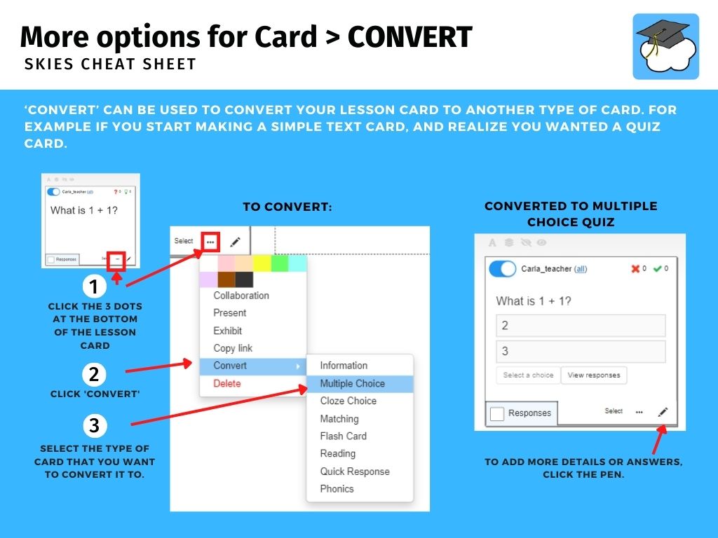 Converting a card to a different type of card.jpg